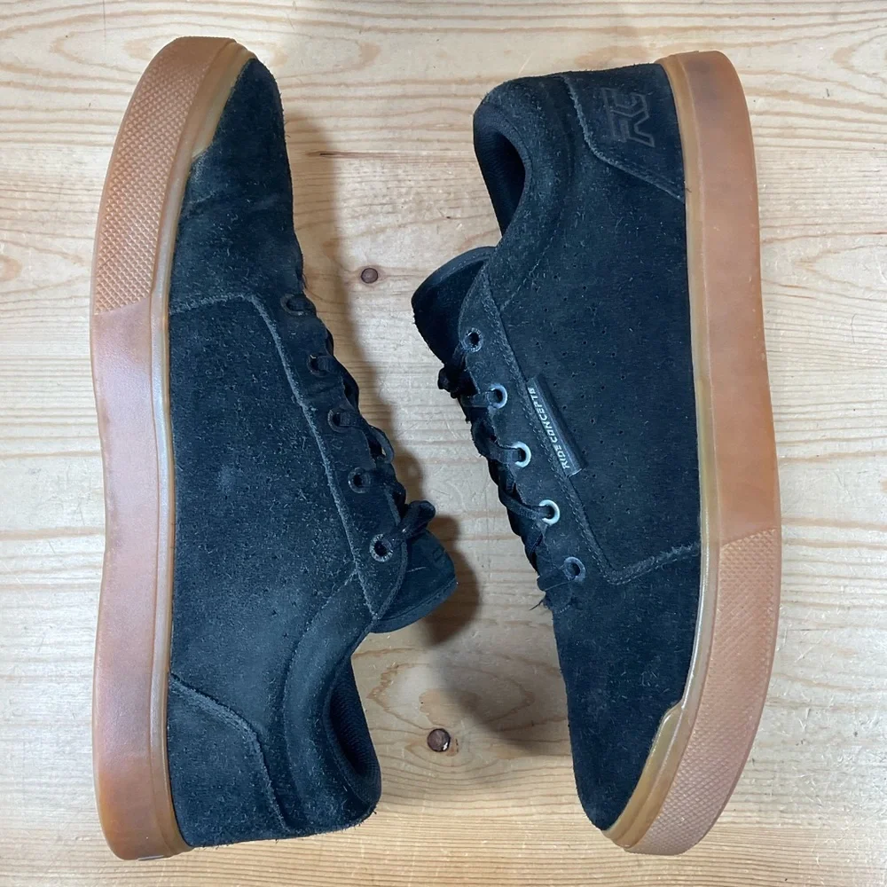 Ride Concepts Vice Flat Pedal Bike Cycling Shoes Men’s 12 Black Suede Gum